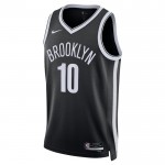 Maillot NBA Brooklyn Nets Ben Simmons 10 Nike 2022-23 Icon Edition Noir Swingman - Homme